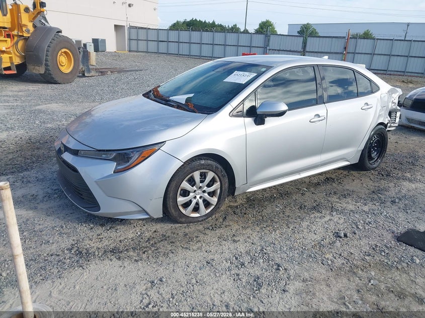 2024 Toyota Corolla VIN 5YFB4MDE6RP095516 IAAI salvage auction — FRONT & REAR, Salvage (Georgia), sold $4,150 on 2026-07-27 (photo 2)