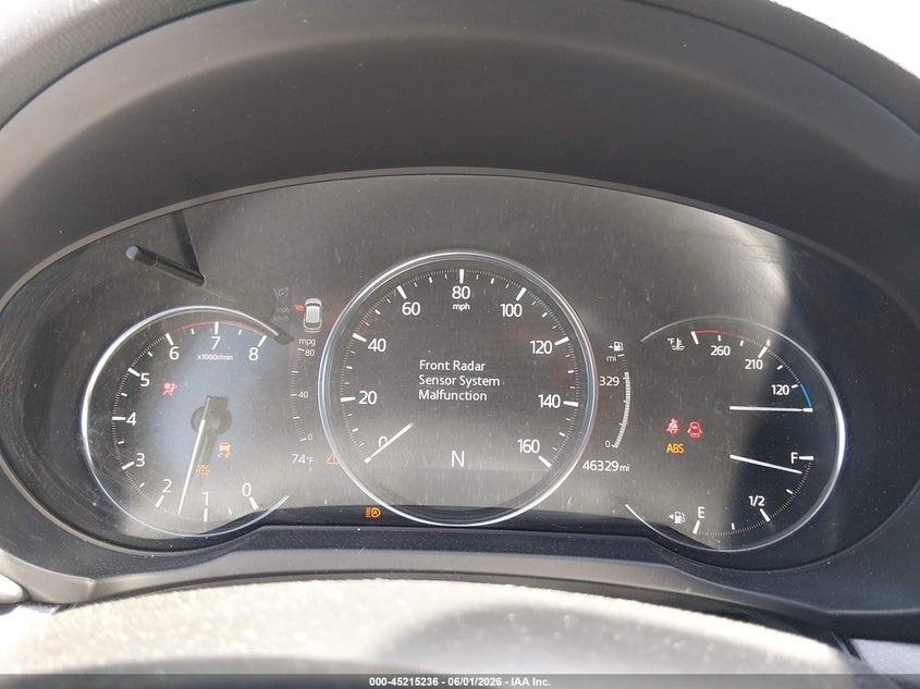 2023 Mazda Cx-5 VIN JM3KFBAY4P0121686 IAAI salvage auction — FRONT END, Salvage Title, sold $5,300 on 2026-07-24 (photo 7)