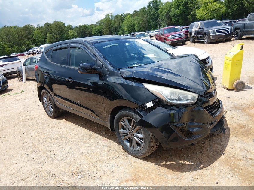 2015 Hyundai Tucson VIN KM8JTCAF3FU062747 IAAI salvage auction — FRONT END, Salvage Title, sold $1,225 on 2026-07-20 (photo 1)