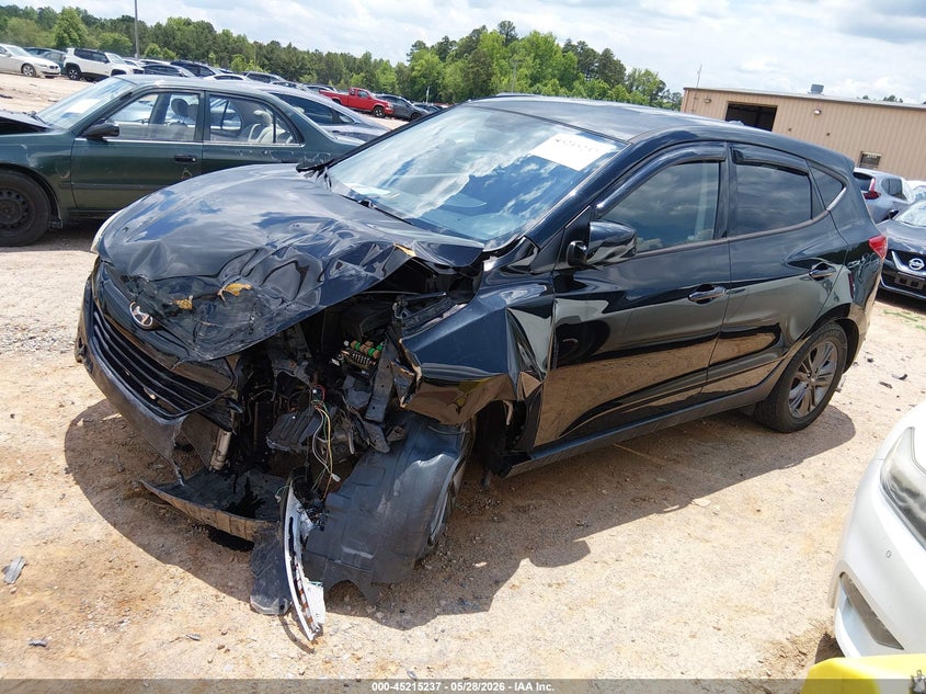 2015 Hyundai Tucson VIN KM8JTCAF3FU062747 IAAI salvage auction — FRONT END, Salvage Title, sold $1,225 on 2026-07-20 (photo 2)