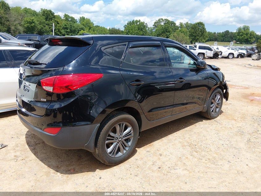 2015 Hyundai Tucson VIN KM8JTCAF3FU062747 IAAI salvage auction — FRONT END, Salvage Title, sold $1,225 on 2026-07-20 (photo 4)