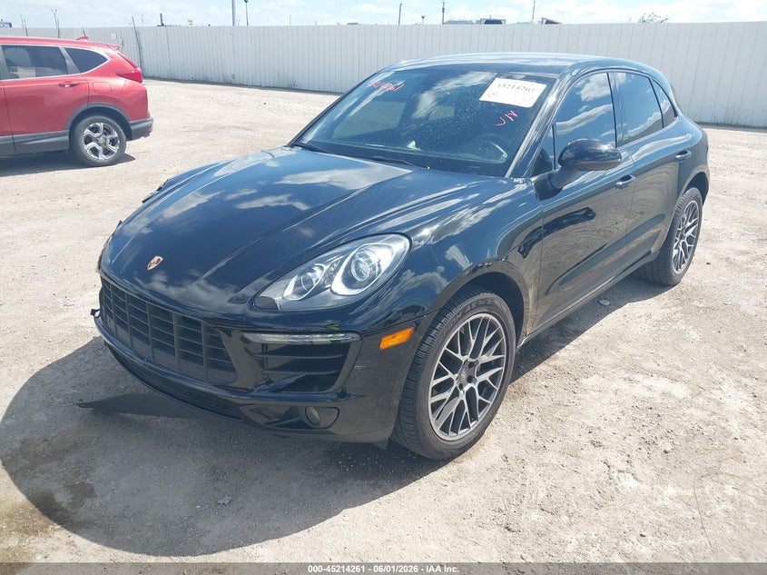 2018 Porsche Macan VIN WP1AB2A5XJLB36414 IAAI salvage auction — RIGHT FRONT, Salvage (Texas), sold $9,100 on 2026-07-31 (photo 2)
