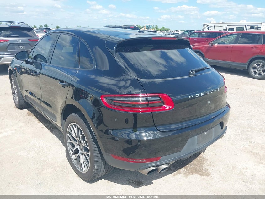 2018 Porsche Macan VIN WP1AB2A5XJLB36414 IAAI salvage auction — RIGHT FRONT, Salvage (Texas), sold $8,900 on 2026-07-31 (photo 3)