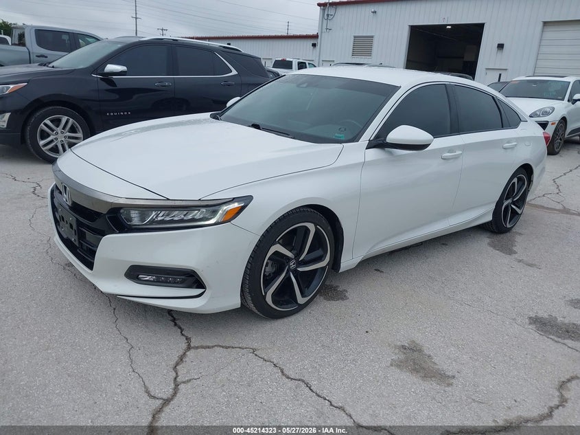 2019 Honda Accord VIN 1HGCV1F36KA114220 IAAI salvage auction — HAIL, Clear (Missouri), sold $9,100 on 2026-07-27 (photo 2)