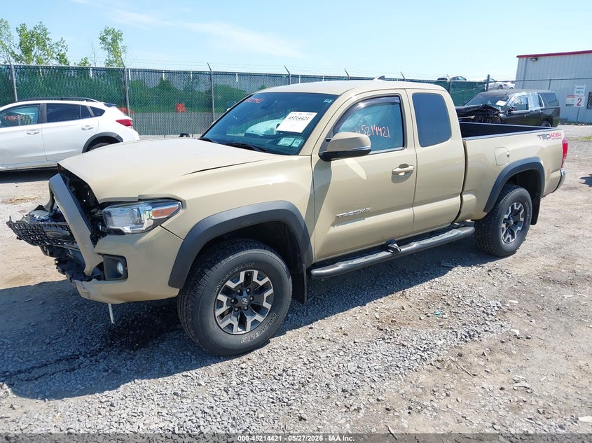 2019 Toyota Tacoma VIN 5TFSZ5AN8KX192087 IAAI salvage auction — FRONT END, Salvage Title, sold $525 on 2026-07-21 (photo 2)