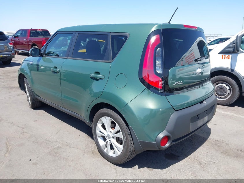 2014 Kia Soul VIN KNDJP3A59E7058683 IAAI salvage auction — THEFT, Salvage Title, sold $1,400 on 2026-07-07 (photo 3)