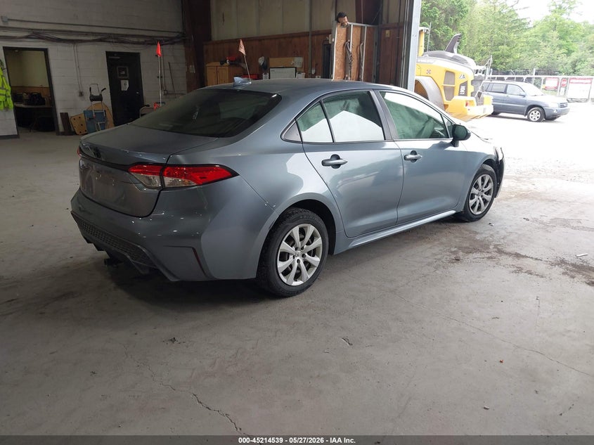 2020 Toyota Corolla VIN JTDEPRAE4LJ110368 IAAI salvage auction — FRONT END, Salvage Title, sold $850 on 2026-07-15 (photo 4)