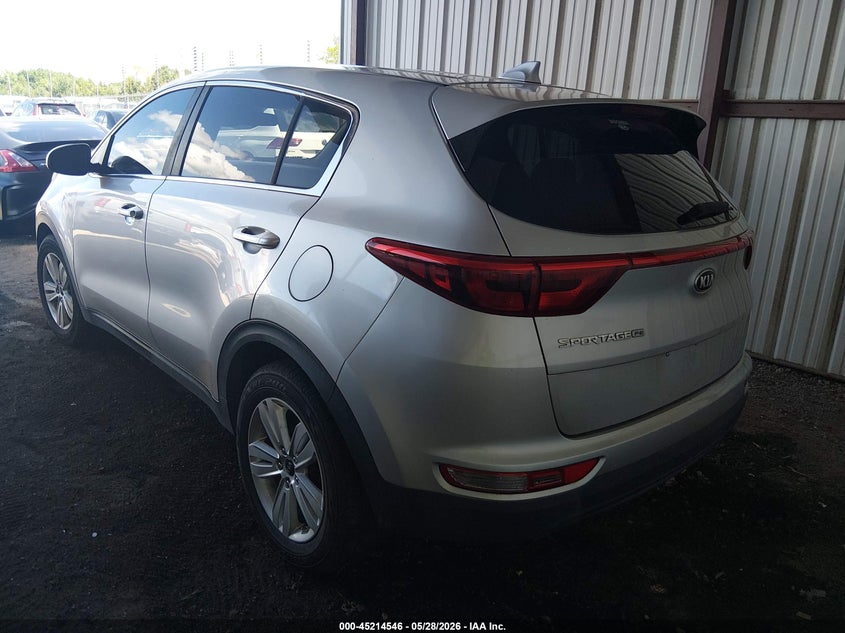 2017 Kia Sportage VIN KNDPM3AC7H7154902 IAAI salvage auction — HAIL, Clear (Oklahoma), sold $3,175 on 2026-07-15 (photo 3)