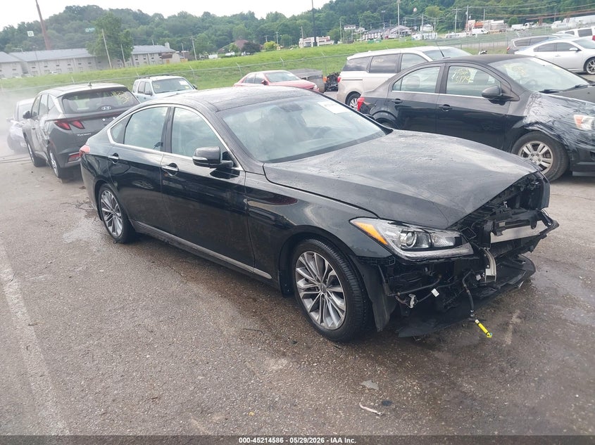 2016 Hyundai Genesis VIN KMHGN4JE5GU136446 IAAI salvage auction — FRONT END, Salvage Title, sold $2,100 on 2026-07-14 (photo 1)