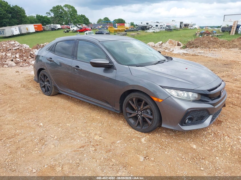 2017 Honda Civic VIN SHHFK7H46HU213325 IAAI salvage auction — HAIL, Salvage Title, sold $6,100 on 2026-07-20 (photo 1)