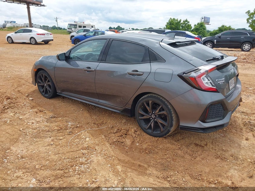 2017 Honda Civic VIN SHHFK7H46HU213325 IAAI salvage auction — HAIL, Salvage Title, sold $6,100 on 2026-07-20 (photo 3)