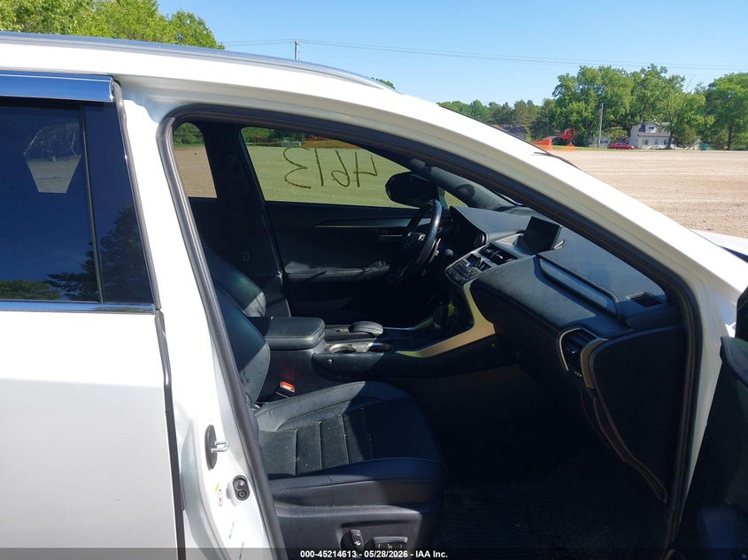 2016 Lexus Nx VIN JTJBARBZ3G2057617 IAAI salvage auction — FRONT END, Salvage Title, sold $7,750 on 2026-07-08 (photo 5)