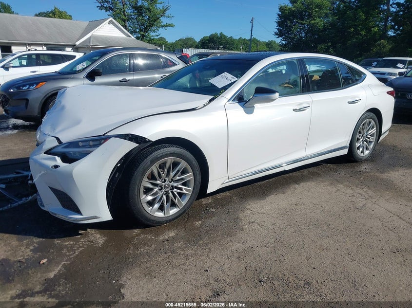2021 Lexus Ls VIN JTHD51GF2M5008644 IAAI salvage auction — FRONT END, Salvage Title, sold $13,200 on 2026-07-08 (photo 2)