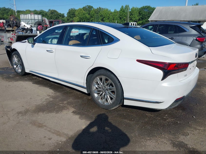 2021 Lexus Ls VIN JTHD51GF2M5008644 IAAI salvage auction — FRONT END, Salvage Title, sold $13,200 on 2026-07-08 (photo 3)
