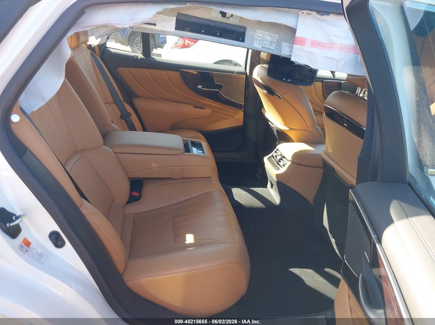 2021 Lexus Ls VIN JTHD51GF2M5008644 IAAI salvage auction — FRONT END, Salvage Title, sold $13,200 on 2026-07-08 (photo 8)