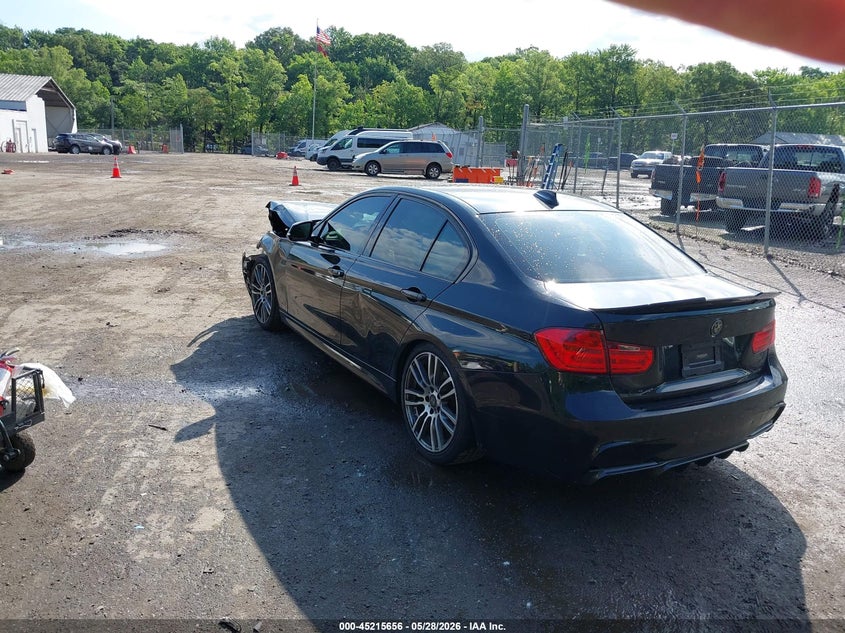 2015 BMW 3er VIN WBA3B9C52FF589252 IAAI salvage auction — FRONT END, Salvage - Greater Than 75% (Maryland), sold $2,250 on 2026-07-30 (photo 3)