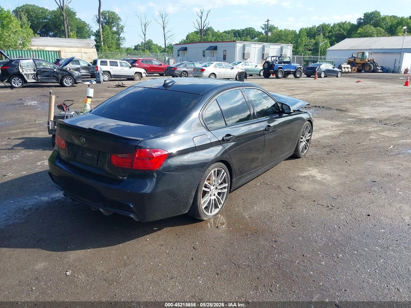 2015 BMW 3er VIN WBA3B9C52FF589252 IAAI salvage auction — FRONT END, Salvage - Greater Than 75% (Maryland), sold $2,250 on 2026-07-30 (photo 4)