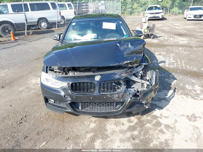 2015 BMW 3er VIN WBA3B9C52FF589252 IAAI salvage auction — FRONT END, Salvage - Greater Than 75% (Maryland), sold $2,250 on 2026-07-30 (photo 6)
