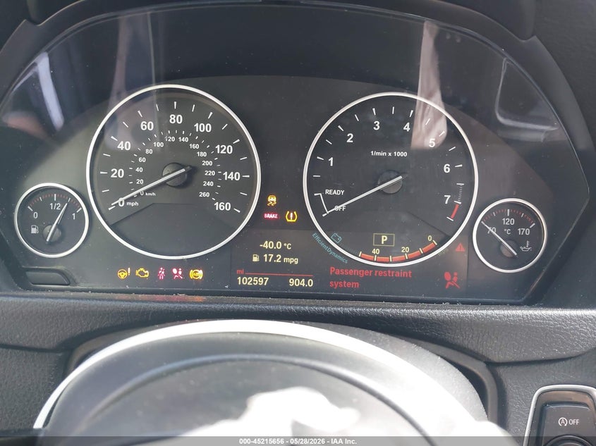 2015 BMW 3er VIN WBA3B9C52FF589252 IAAI salvage auction — FRONT END, Salvage - Greater Than 75% (Maryland), sold $2,250 on 2026-07-30 (photo 7)