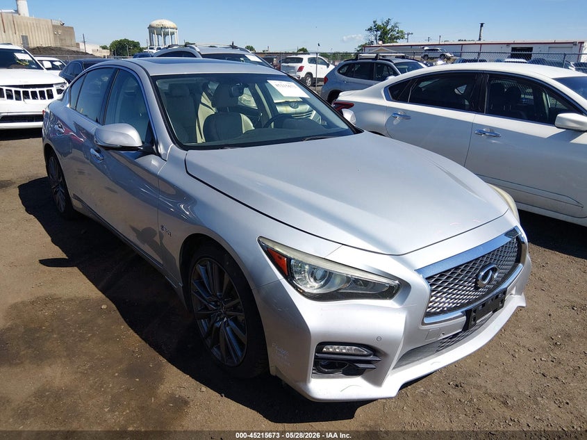 2016 Infiniti Q50 VIN JN1FV7AR4GM450516 IAAI salvage auction — UNDERCARRIAGE, Salvage (New Jersey), sold $1,550 on 2026-07-27 (photo 1)