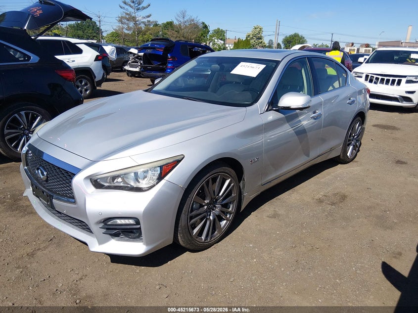 2016 Infiniti Q50 VIN JN1FV7AR4GM450516 IAAI salvage auction — UNDERCARRIAGE, Salvage (New Jersey), sold $1,550 on 2026-07-27 (photo 2)