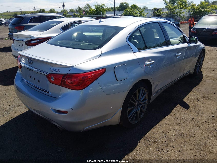2016 Infiniti Q50 VIN JN1FV7AR4GM450516 IAAI salvage auction — UNDERCARRIAGE, Salvage (New Jersey), sold $1,550 on 2026-07-27 (photo 4)