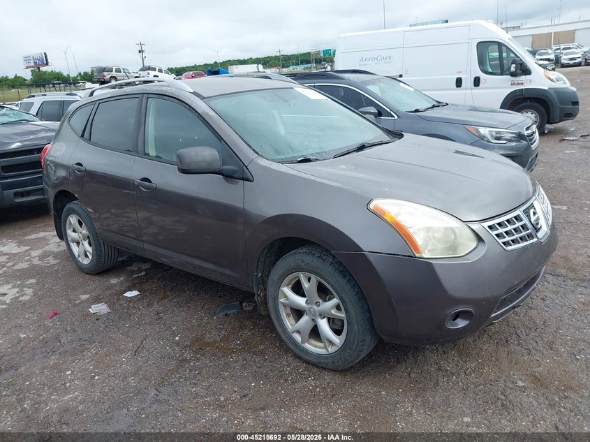 2009 Nissan Rogue VIN JN8AS58T39W047077 IAAI salvage auction — REAR END, Clear (Oklahoma), sold $400 on 2026-07-29 (photo 1)