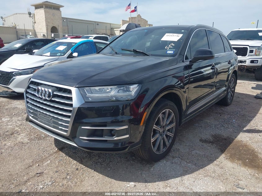 2019 Audi Q7 VIN WA1LAAF78KD016537 IAAI salvage auction — REAR END, Salvage Title, sold $8,975 on 2026-08-01 (photo 2)