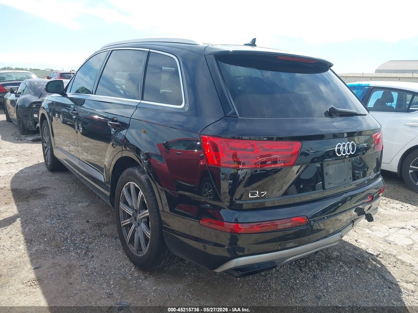 2019 Audi Q7 VIN WA1LAAF78KD016537 IAAI salvage auction — REAR END, Salvage Title, sold $8,975 on 2026-08-01 (photo 3)