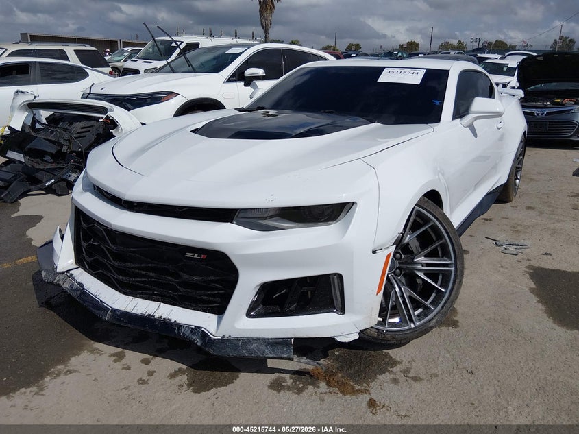 2022 Chevrolet Camaro VIN 1G1FJ1R60N0109823 IAAI salvage auction — LEFT FRONT, Salvage Title, sold $20,600 on 2026-07-30 (photo 2)