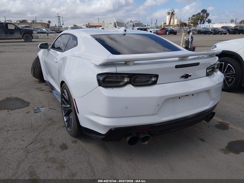2022 Chevrolet Camaro VIN 1G1FJ1R60N0109823 IAAI salvage auction — LEFT FRONT, Salvage Title, sold $20,600 on 2026-07-30 (photo 3)