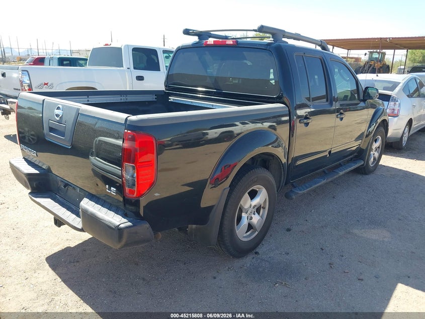 2008 Nissan Frontier VIN 1N6AD07U78C424980 IAAI salvage auction — REAR END, Clear (Arizona), sold $4,675 on 2026-07-09 (photo 4)