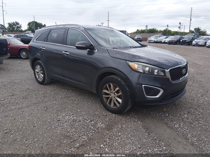 2017 Kia Sorento VIN 5XYPG4A30HG215166 IAAI salvage auction — HAIL, Clear (Missouri), sold $1,700 on 2026-07-20 (photo 1)