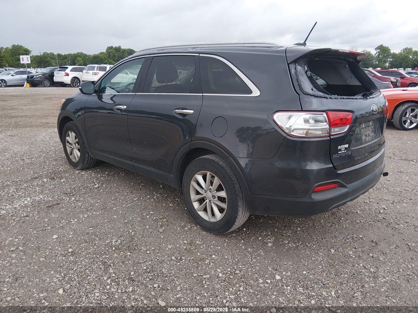 2017 Kia Sorento VIN 5XYPG4A30HG215166 IAAI salvage auction — HAIL, Clear (Missouri), sold $1,700 on 2026-07-20 (photo 3)