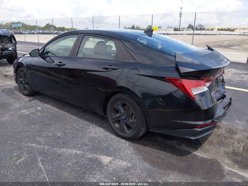 2023 Hyundai Elantra VIN KMHLM4AJ4PU044873 IAAI salvage auction — REAR END, Salvage Title, sold $6,200 on 2026-07-16 (photo 3)