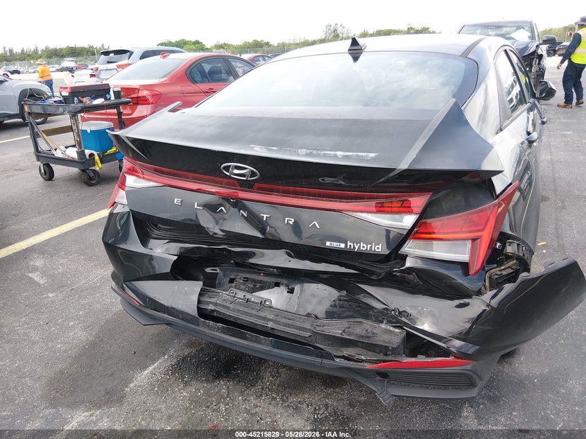 2023 Hyundai Elantra VIN KMHLM4AJ4PU044873 IAAI salvage auction — REAR END, Salvage Title, sold $6,200 on 2026-07-16 (photo 6)