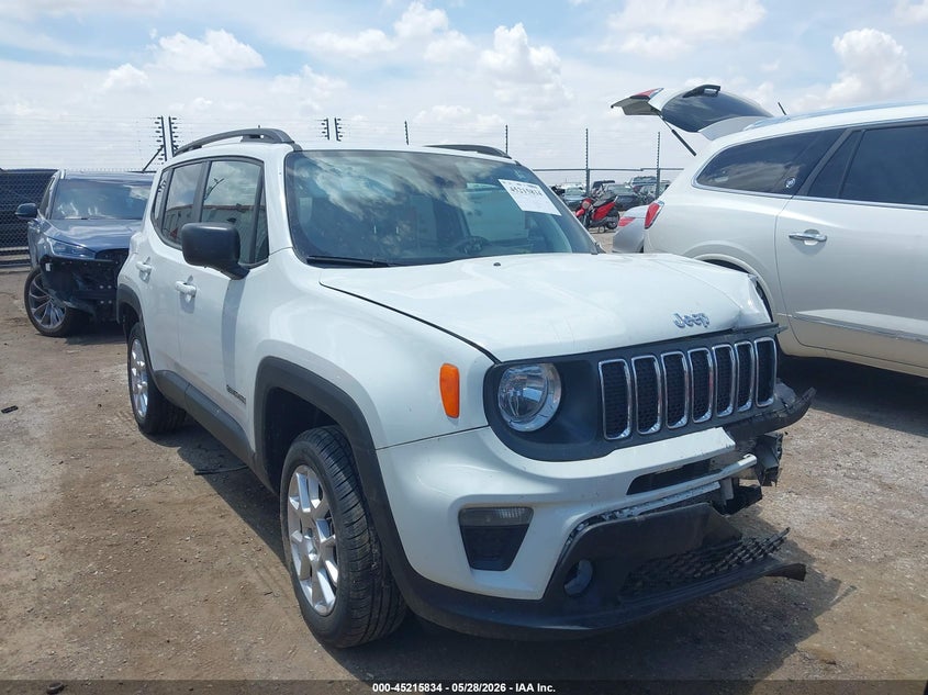 2019 Jeep Renegade VIN ZACNJBAB9KPK05423 IAAI salvage auction — FRONT END, Salvage Title, sold $2,150 on 2026-08-21 (photo 1)