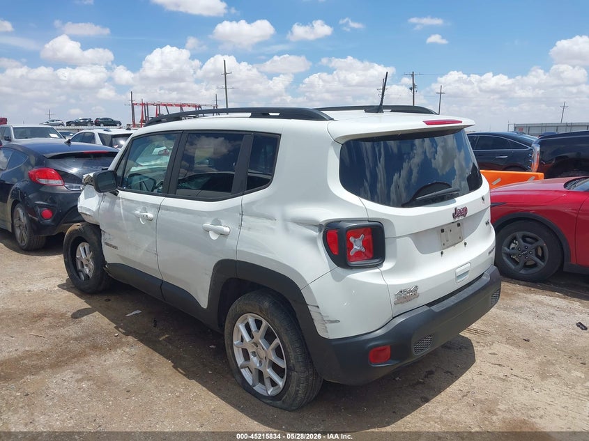 2019 Jeep Renegade VIN ZACNJBAB9KPK05423 IAAI salvage auction — FRONT END, Salvage Title, sold $2,150 on 2026-08-21 (photo 3)