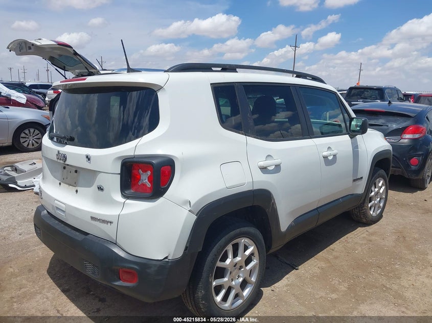 2019 Jeep Renegade VIN ZACNJBAB9KPK05423 IAAI salvage auction — FRONT END, Salvage Title, sold $2,150 on 2026-08-21 (photo 4)