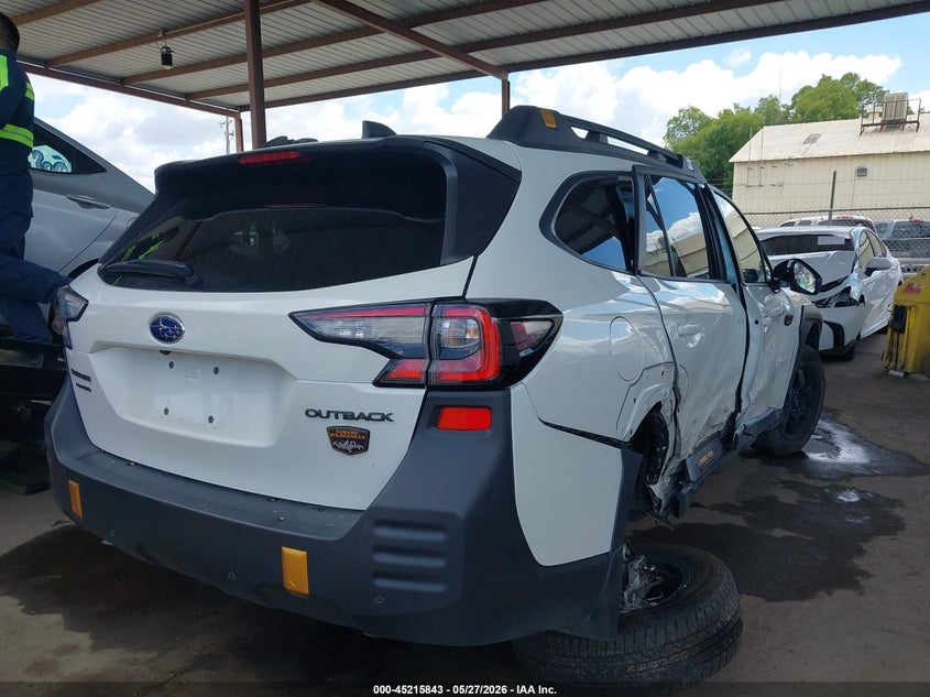 2025 Subaru Outback VIN 4S4BTGUD5S3173578 IAAI salvage auction — RIGHT SIDE, Salvage (California), sold $9,250 on 2026-07-28 (photo 4)