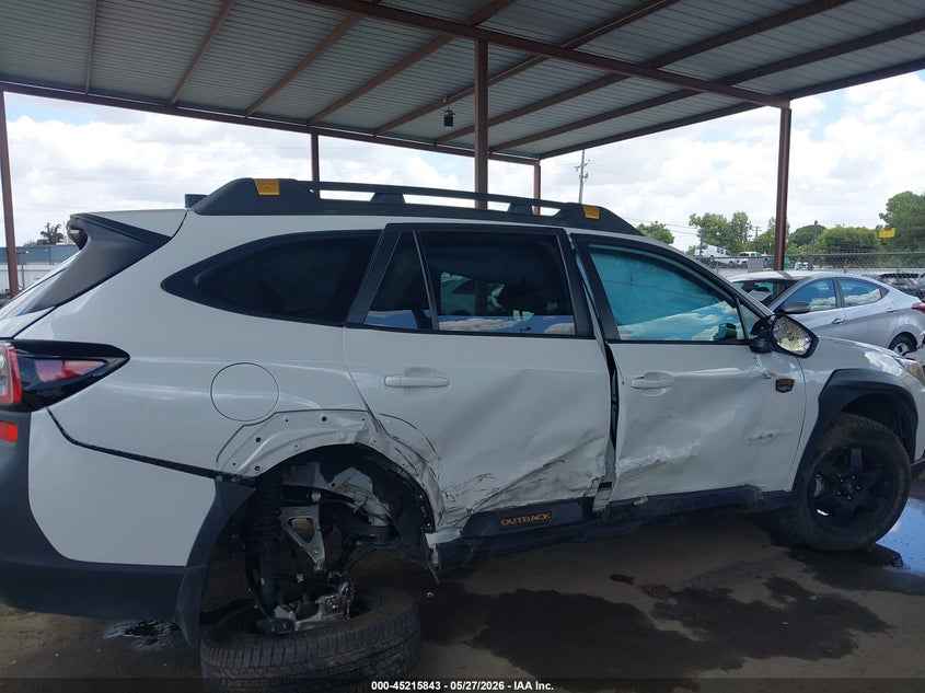 2025 Subaru Outback VIN 4S4BTGUD5S3173578 IAAI salvage auction — RIGHT SIDE, Salvage (California), sold $9,250 on 2026-07-28 (photo 6)