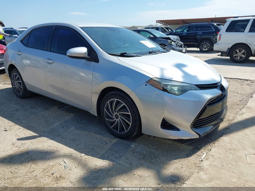 2017 Toyota Corolla VIN 5YFBURHE6HP638403 IAAI salvage auction — LEFT SIDE, Original (Texas), sold $4,250 on 2026-07-07 (photo 1)