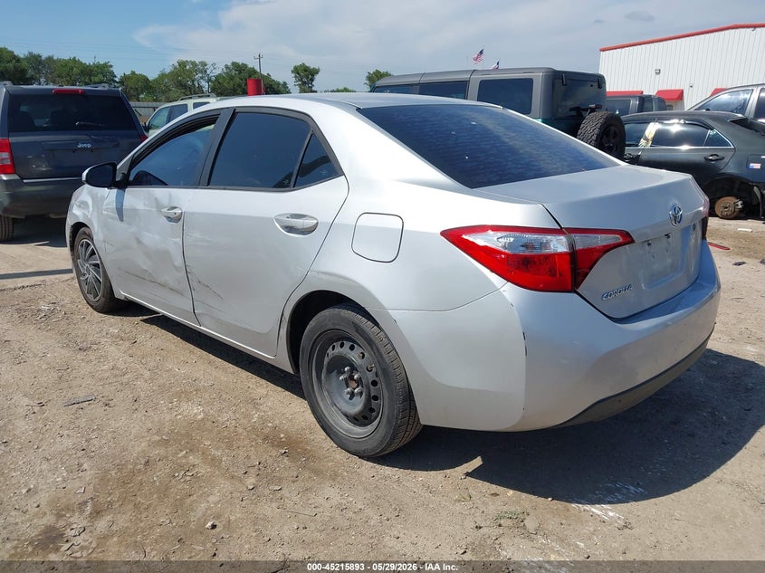 2017 Toyota Corolla VIN 5YFBURHE6HP638403 IAAI salvage auction — LEFT SIDE, Original (Texas), sold $4,250 on 2026-07-07 (photo 3)