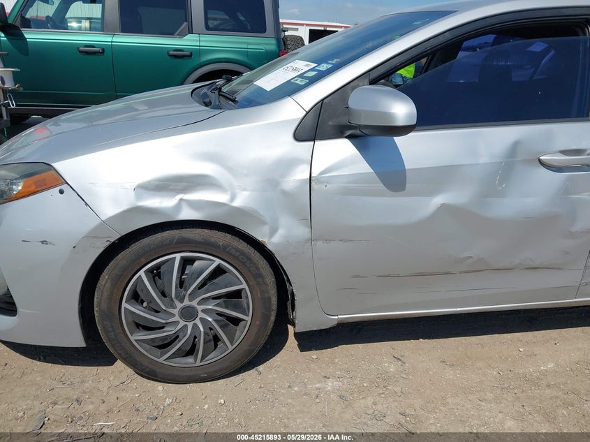 2017 Toyota Corolla VIN 5YFBURHE6HP638403 IAAI salvage auction — LEFT SIDE, Original (Texas), sold $4,250 on 2026-07-07 (photo 6)