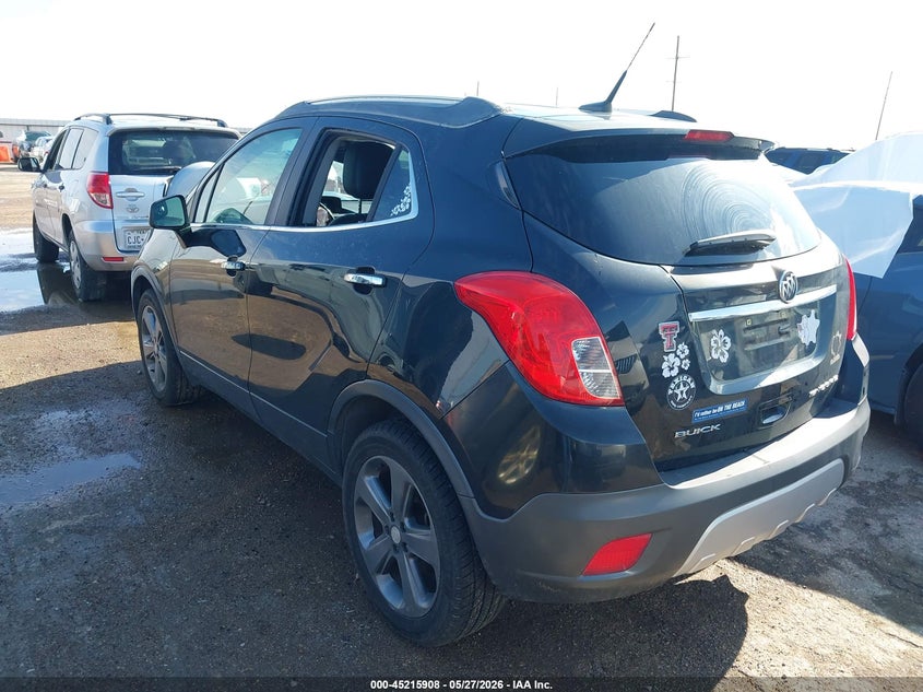 2013 Buick Encore VIN KL4CJASBXDB201150 IAAI salvage auction — FRONT END, Salvage Title, sold $775 on 2026-07-21 (photo 3)