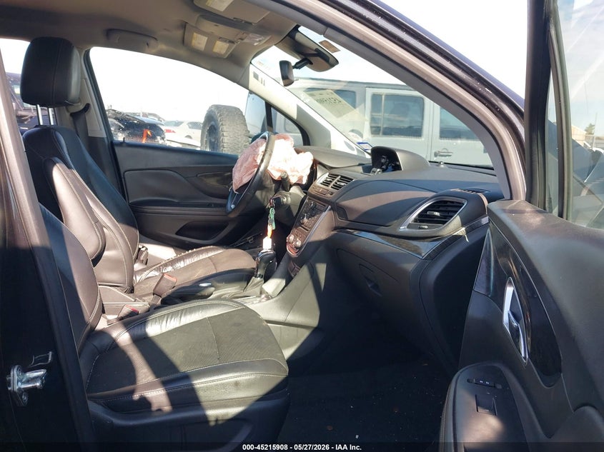 2013 Buick Encore VIN KL4CJASBXDB201150 IAAI salvage auction — FRONT END, Salvage Title, sold $775 on 2026-07-21 (photo 5)