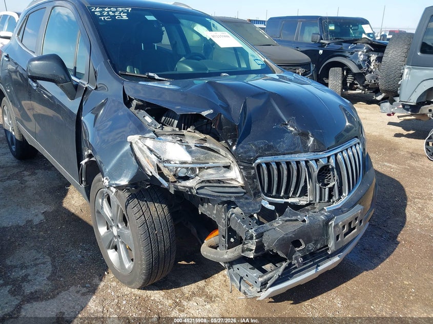 2013 Buick Encore VIN KL4CJASBXDB201150 IAAI salvage auction — FRONT END, Salvage Title, sold $775 on 2026-07-21 (photo 6)