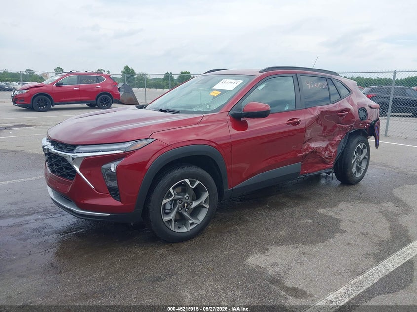 2025 Chevrolet Trax VIN KL77LHEP0SC294430 IAAI salvage auction — REAR END, Salvage (Indiana), sold $6,250 on 2026-07-24 (photo 2)