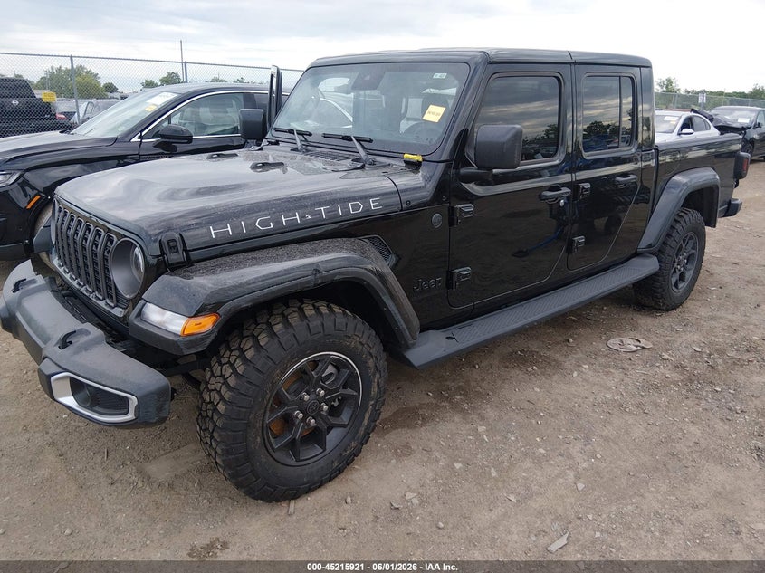 2025 Jeep Gladiator VIN 1C6PJTAG9SL534776 IAAI salvage auction — SIDE, Salvage Title, sold $15,100 on 2026-07-09 (photo 2)