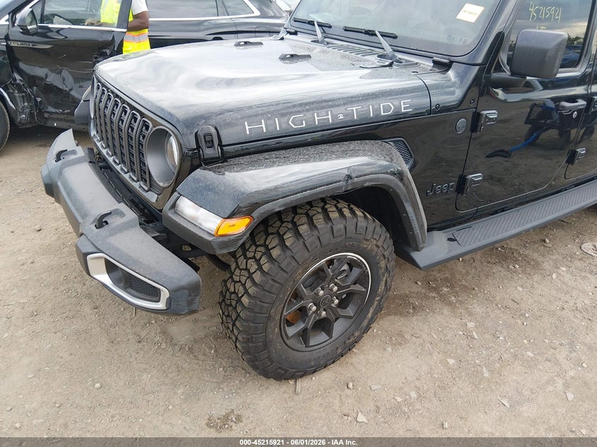 2025 Jeep Gladiator VIN 1C6PJTAG9SL534776 IAAI salvage auction — SIDE, Salvage Title, sold $15,100 on 2026-07-09 (photo 6)